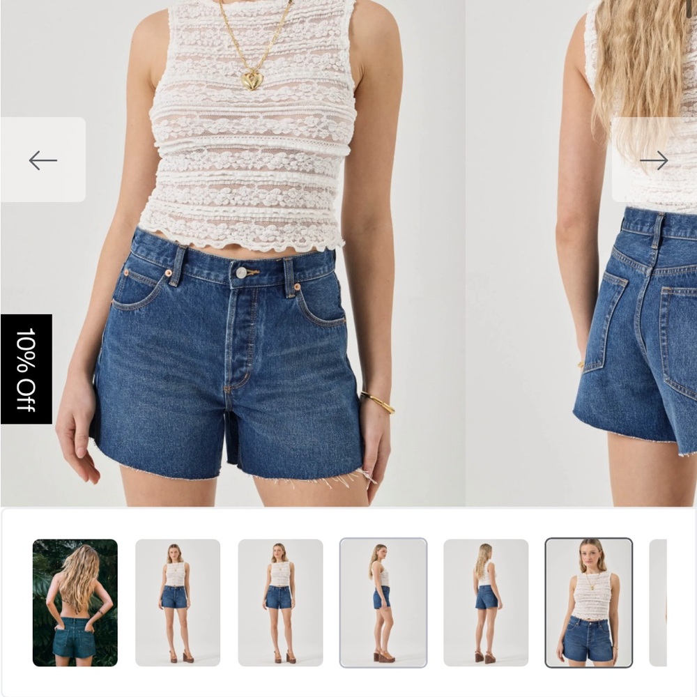 ROLLA'S Blue Jean Shorts